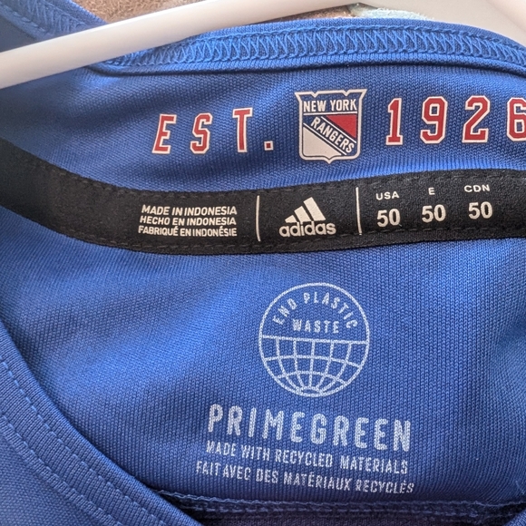 New York Rangers Jersey Mika Zibanejad Authentic Men's BNWT - Picture 15 of 16